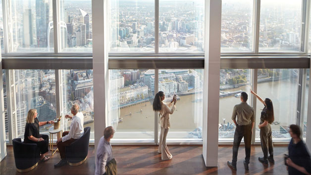 The View from The Shard with Traditional Afternoon Tea Cruise for Two on the Thames Image 2