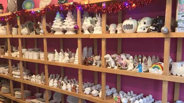 Ceramic Painting Experience at Paint The Town for Three picture