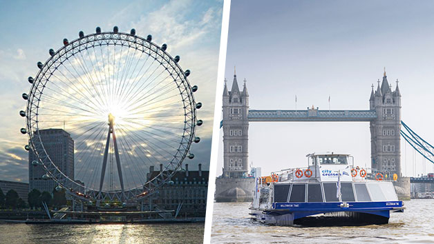 Click to view details and reviews for Thames Lunch Cruise With London Eye Tickets For Two.