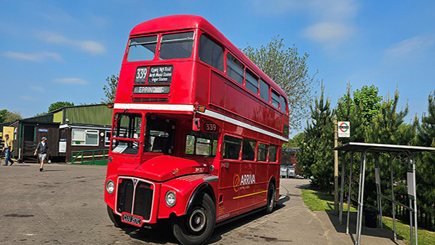 Vintage Bus and Steam Train Tour with Visit to Greensted Church for Two Image 4