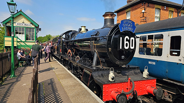 Vintage Bus and Steam Train Tour with Visit to Greensted Church for Two Image 1