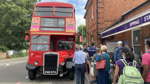 Vintage Bus and Steam Train Tour with Visit to Greensted Church for Two Image 2