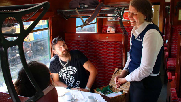 Steam Train Ride with Champagne Afternoon Tea for Two at Swanage Railway Image 3