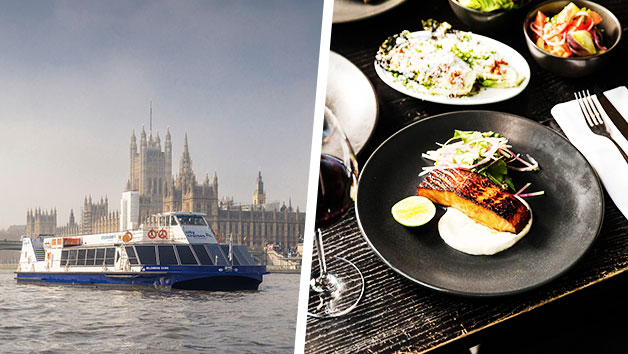 River Thames Sightseeing Cruise with Three Course Meal and Prosecco for Two at Gaucho Image 1