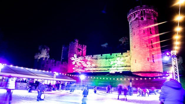 Christmas at Warwick Castle with Ice Skating for Two Image 1