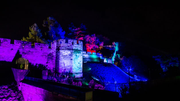 Christmas at Warwick Castle and Light Trail for Two Image 5