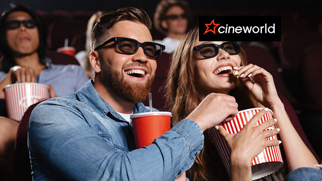 Cineworld Cinema Visit with Snacks for Two Adults Image 1