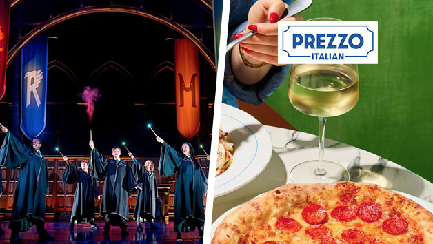 Two Course Meal at Prezzo and Harry Potter and the Cursed Child Theatre Tickets for Two People picture