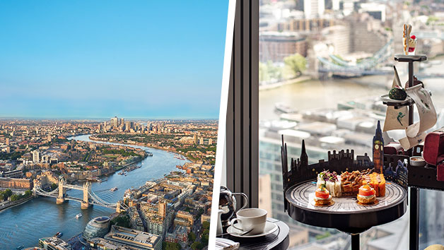 The View from The Shard and Peter Pan Afternoon Tea at Aqua Shard for Two Image 1