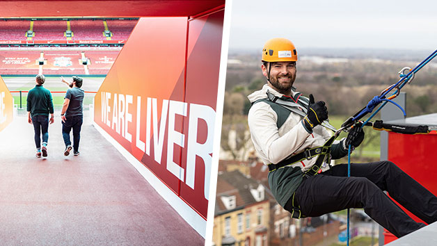 The Anfield Abseil with Liverpool FC Anfield Stadium Tour and Museum Entry for One Adult Image 1