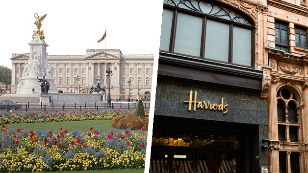 Buckingham Palace State Rooms and Cream Tea with Champagne for Two at The Georgian at Harrods Image 1