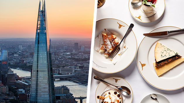 The View from The Shard with Six Course Meal at Marco Pierre White London Steakhouse Co. for Two picture