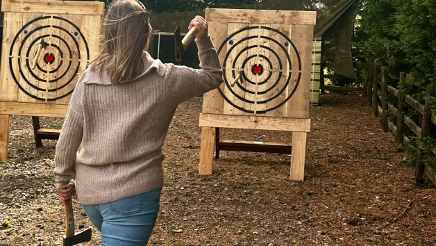 Axe Throwing at Armourgeddon for Two picture