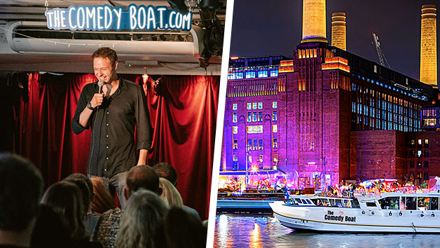 Comedy Show with Pizza and Drinks at Battersea Barge for Four picture