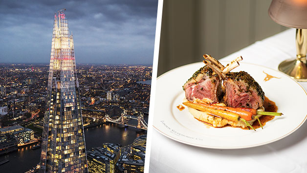 Fizz at The View from The Shard for Two with Six Course Meal at Marco Pierre White London Steakhouse picture