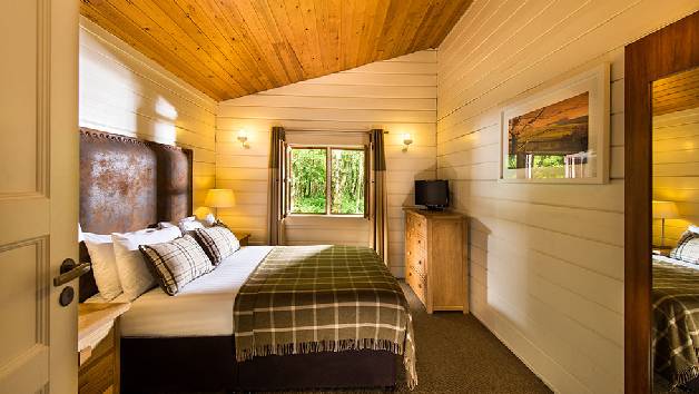 Overnight Woodland Cabin Stay with Dinner at Chevin Country Park Hotel & Spa for Two picture