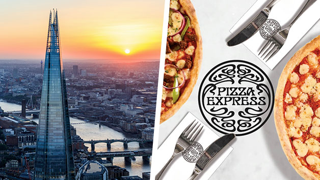 The View from The Shard and Three Course Meal for Two at PizzaExpress picture