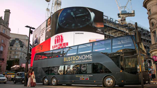 Four Course Lunch Aboard a Bustronome Gourmet Bus Tour in London for Two Adults and One Child picture