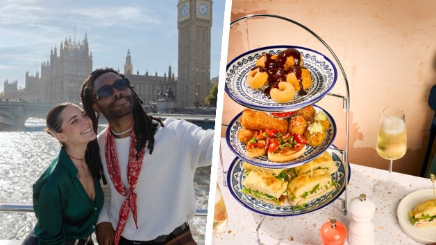 Prosecco Afternoon Tea with Prezzo Italian and a River Thames Sightseeing Cruise for Two picture