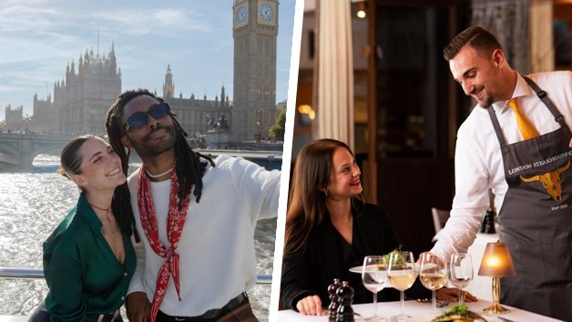 Six Course Gourmet Dining at London Steakhouse Co. and a River Thames Sightseeing Cruise for Two picture
