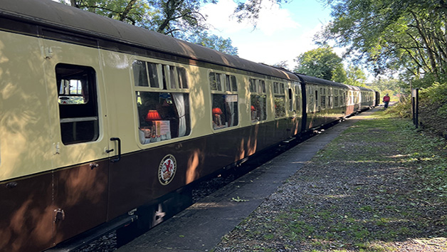 East Somerset Railway Steam Train Trip with Cream Tea for Two Image 2