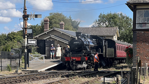 Steam Railway Day Rover Tickets on the East Somerset Railway for Two Image 2