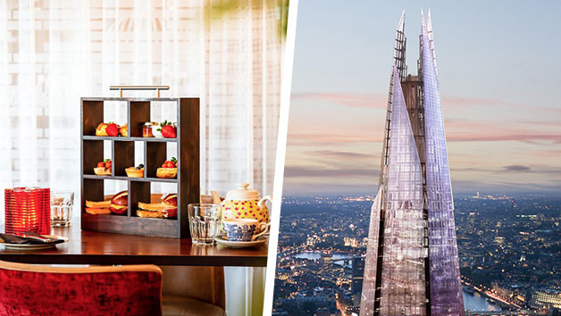 The View From The Shard With Sparkling Afternoon Tea At Marco Pierre Whites New York Italian