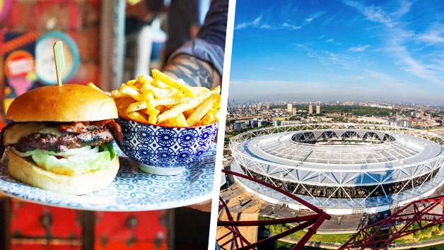 Buy The ArcelorMittal Orbit Skyline View with Three Course Meal at Cabana for Two