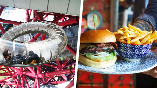 Buy Family Entry to The Slide at The ArcelorMittal Orbit with a Meal at Cabana