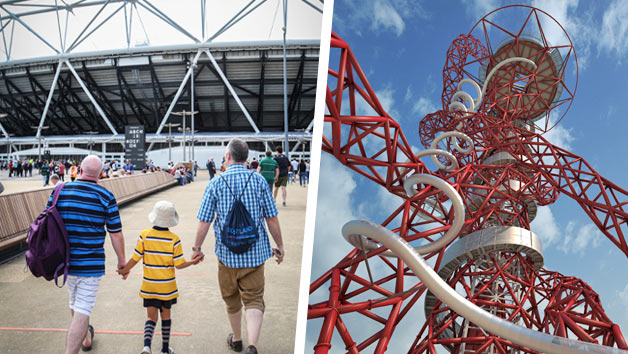 Buy London Stadium Tour and The Slide at The ArcelorMittal Orbit - Family Ticket