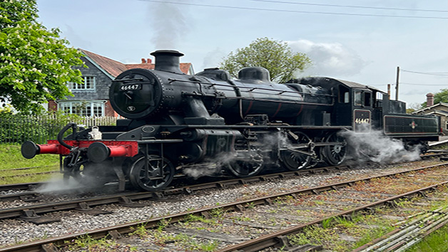 Steam Train Ride for Two on the East Somerset Railway with Cream Tea in the Whistlestop Cafe Image 1