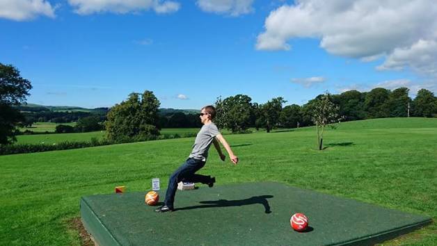 Entry for Two Adults and Two Children at Casterton Golf Course to Play Rugbygolf or Footgolf picture