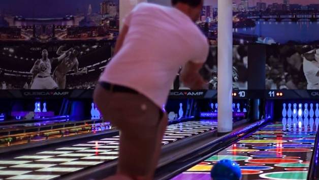 Peak Time Bowling at Play at Pins for Two Adults and Two Children picture