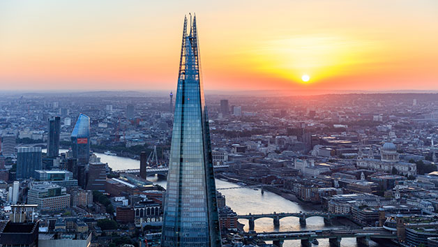 The View from The Shard and Bottomless Pizza for Two at Gordon Ramsay's Street Pizza Image 5