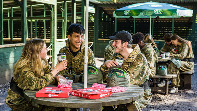 Forest Paintballing with 200 Paintballs Each and Lunch for Two at GO Paintball London Image 3