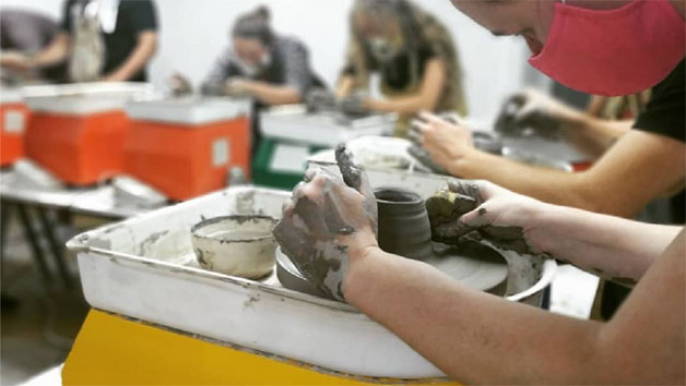 BYOB Pottery Experience with a Studio Tour and Painting Session at Token Studio for Two Image 5