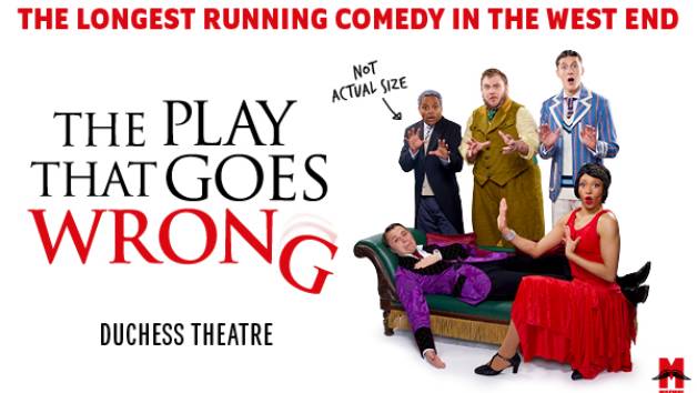 The Play That Goes Wrong Theatre Tickets for Two picture