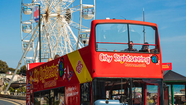 48 Hour Family Bus Pass for City Sightseeing Bournemouth Image 1