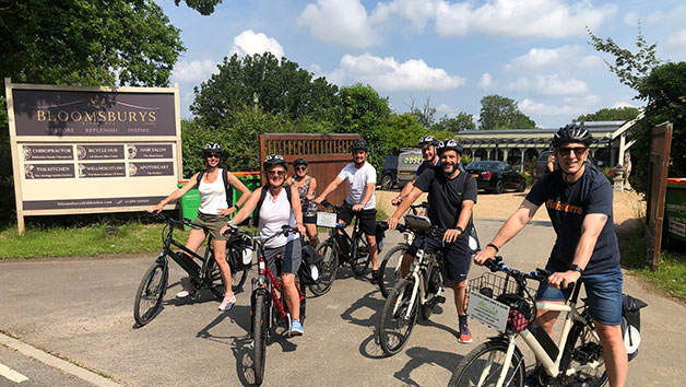 Electric Bike Hire and Self Guided Kent Vineyards Tour for Four People Image 1