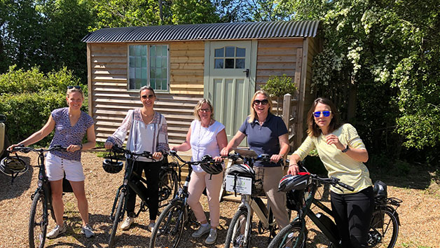 Electric Bike Hire and Self Guided Kent Vineyards Tour for Four People Image 3