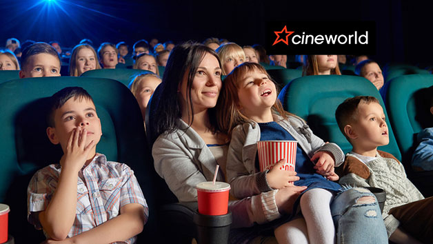 Cineworld Cinema Visit for Two Adults and Two Children with Munchbox Meals picture