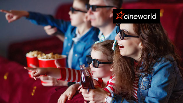 Cineworld Cinema Trip for Two Adults and Two Children Image 1