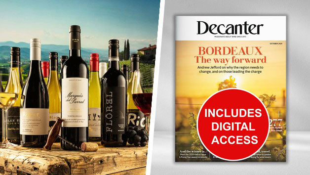 12 Month Decanter Magazine and Virgin Wine Cellar Restock Subscription picture