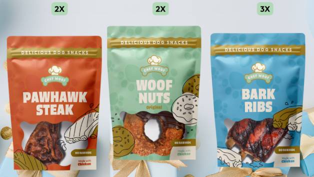 One Month Dog Treat Gift Box from Chef Woof picture