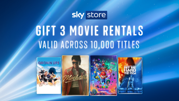 Rent Three Movies from Sky Store picture