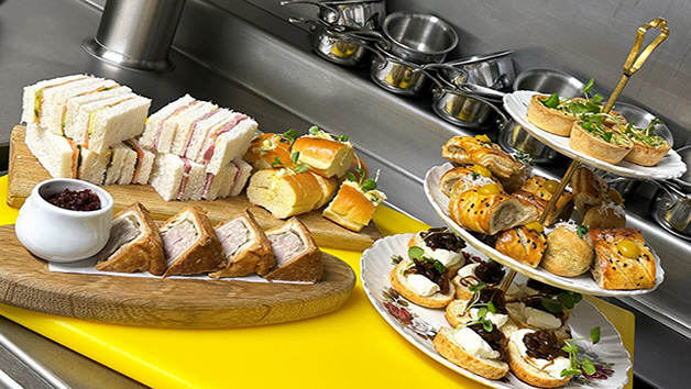 Savoury Stand for Two at Craig Y Dderwen The Riverside Hotel Image 1