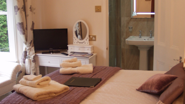 Two Night Getaway with Dinner at Afon Rhaiadr Country House for Two picture