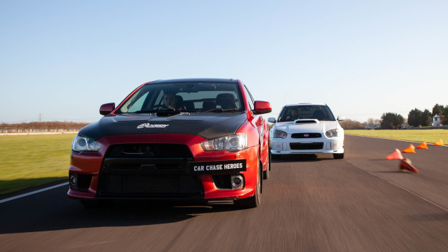 Old School vs New School Rally Heroes Driving Experience with Car Chase Heroes for One picture