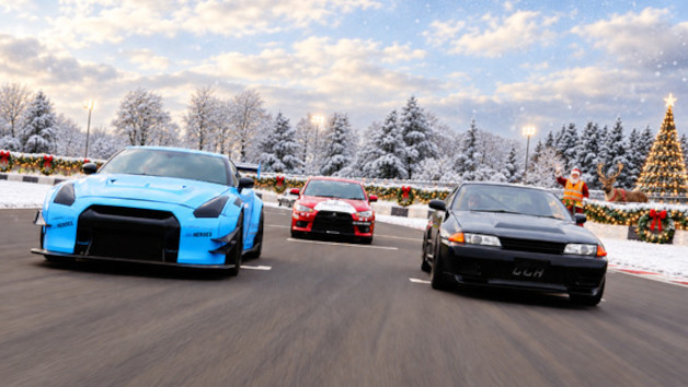 Junior Santa's Mystery Two Car Driving Experience with Car Chase Heroes for One picture