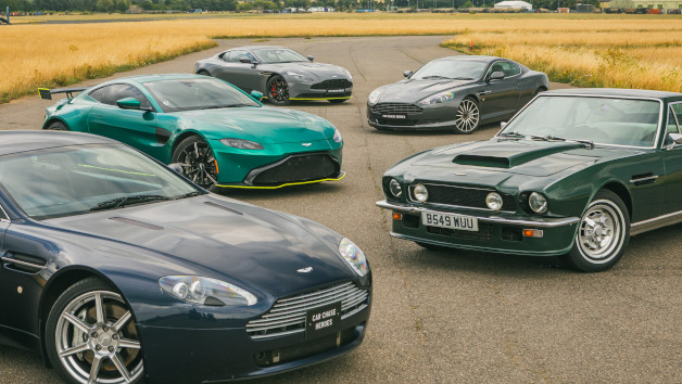 Aston Martin Through the Ages Triple Driving Experience with Car Chase Heroes for One picture